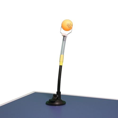 Pong Trainer Robot,Professional Pong Robot Machine - Sucker Type Fixed Rapid Rebound Clip, Stable Table Sucker Trainer, Table Tennis Equipment for Adults Training