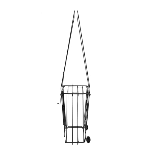 Fockety Tennis, Portable Ball Collector Sports Ball Pick Up Hopper with Foldable Base and Handles, Tennis Hopper for Effortless Transportation