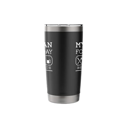 Funny Pickleball Dinking Plan, Pickleball Paddle, Pickleball Stainless Steel Insulated Tumbler