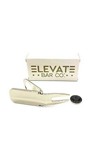 Multi-Use Magnetic Golf Club Holder, Golf Divot & Marker Tool - color: Sliver