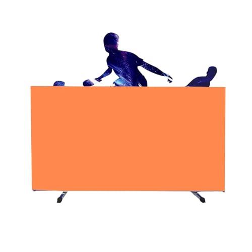 The Movable Ping Pong Ball Baffle,Foldable Table Tennis Baffle - Heavy Duty Ping Pong Field Fence Surround Block for Home Practice，（Orange，2 Pieces） - color: Orange, size: 2 pieces