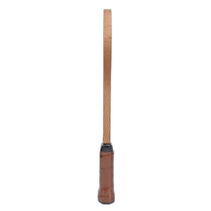 Wooden Tennis Training Racke, Tennis Practice Rebounder, Raqueta De Tenis, Practice Batting Accurately Good Control Improve Responsiveness for Outdoor Indoor