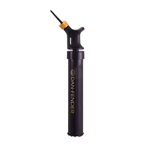 Dan-Fender Air Hand-Pump for Buoys, Fenders, and Sports Balls – Portable Manual Inflator with Needle for Football, Basketball, Volleyball, and Soccer Balls, Compact Boat Accessory for Quick Inflation