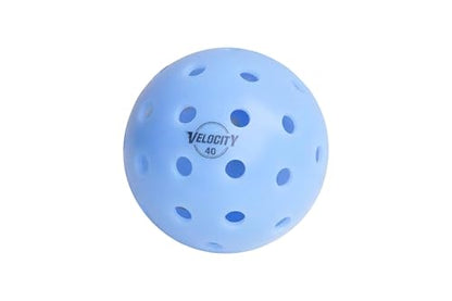 Velocity Premium Pickleballs - USAPA-Certified | 40-Hole Design for Ultimate Outdoor Performance | Official Size & Weight