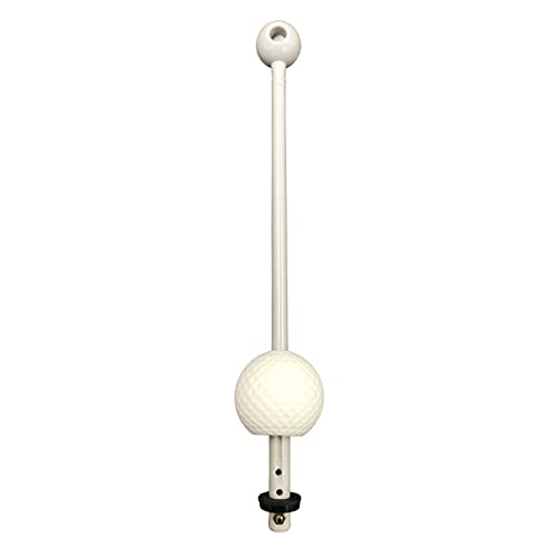 WINNER SPIRIT Real Swing 300 Golf Swing & Hitting Trainer, True Impact, Checking Path After Swing Practice Mat Groover Training Aid, Height Adjustable - style: Spare Support & Practice Ball Link Set