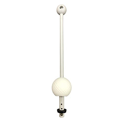 WINNER SPIRIT Real Swing 300 Golf Swing & Hitting Trainer, True Impact, Checking Path After Swing Practice Mat Groover Training Aid, Height Adjustable - style: Spare Support & Practice Ball Link Set