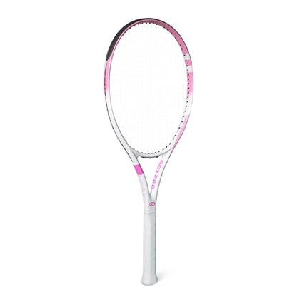 Tennis Racket 27 Inch, Pre-Strung Lightweight Adult Recreational Tennis Rackets, 4 1/4 in Grip