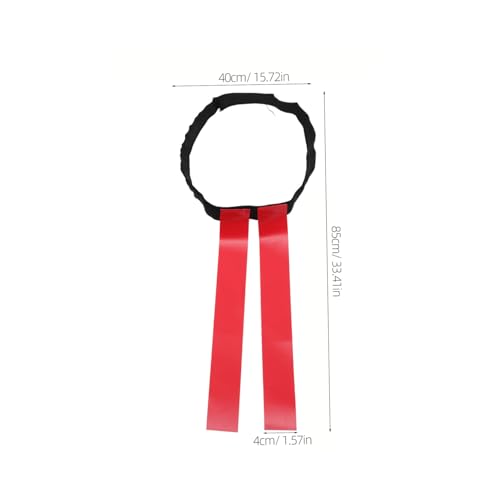 Homoyoyo Flag Football Waist Belt Set with Tear-away Rugby Flags Sturdy Hook and Loop Football Belt for Youth Games