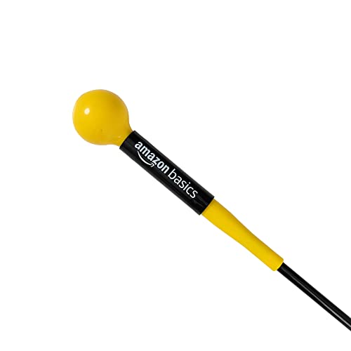 Amazon Basics Golf Swing Trainer Aid and Warm-Up Practice Stick for Grip, Balance, Distance and Power Training