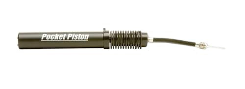 Tandem Sport Pocket Piston - Pocket Size Ball Pump with Hose & Air Release Valve - Travel Size Ball Pump for Volleyballs, Basketballs & Footballs - Lightweight Bike Pump - style: Pocket Piston