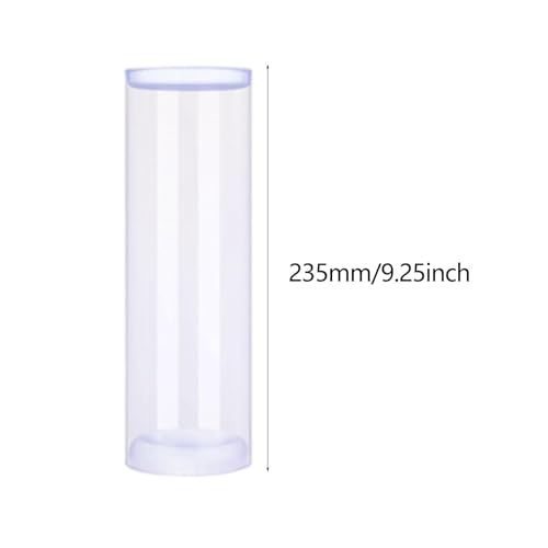 kowaku Shuttlecock Storage Tube Transparent Durability Accessories Portable Reusable Badminton Ball Holder Badminton Ball Organizer - size: Medium