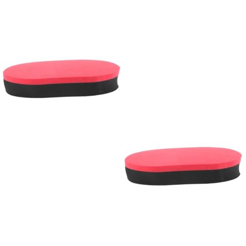 INOOMP 2pcs Table Tennis Racket Professional Paddle Eraser Racket Eraser Table Tennis Sponge for Paddle - color: Multix2pcs, size: 9.50X6.00X1.50CMx2pcs