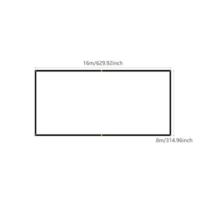 Volleyball Line for Sand Areas with Portable Design and Sand Anchor 26.3 Ft X 52.5 Ft