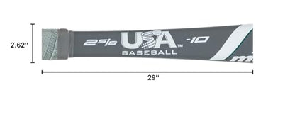 MARUCCI F5 SL -10, USA 2 5/8" Barrel Baseball BAT - size: 29" / 19 oz.