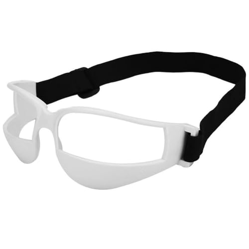 Basketball Dribbling Goggles Adjustable Sport Training Glasses Aid for Training Aid Basketball Equipment Safety Specs for Adult Teenagers Youth