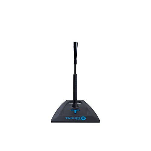 Tanner Jr. Batting Tee for Kids and Toddlers. Durable Youth T Ball Tee T Ball Stand with Easy Height Adjustments and Flexible Rubber Cone. Built to Last. Learn Like Pro on This Tee Ball Tee