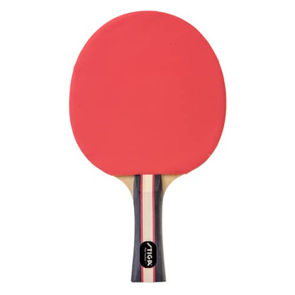 STIGA Performance 2 or 4 Player Table Tennis Set – USATT Approved Rackets and 3-Star Balls – 5-Ply Blade & Flared Handle – Perfect for Skill Development - style: 2 Player Set