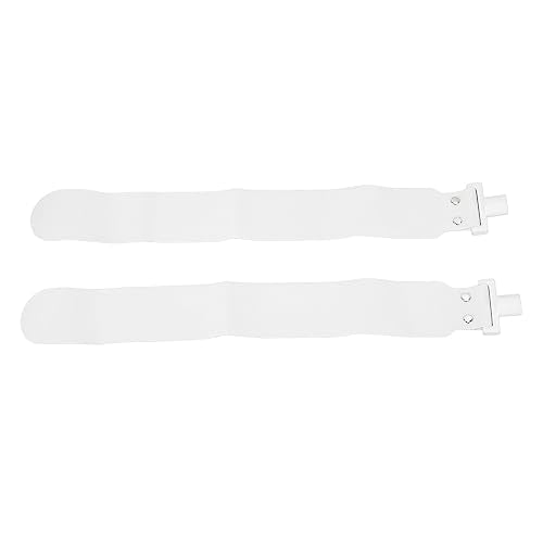 Adjustable Flag Football Set, 5 PCS PP Flag Football Belts with 10 Flags for Youth and Adults, Durable Training Equipment for Beach Games and Team Sports (White)