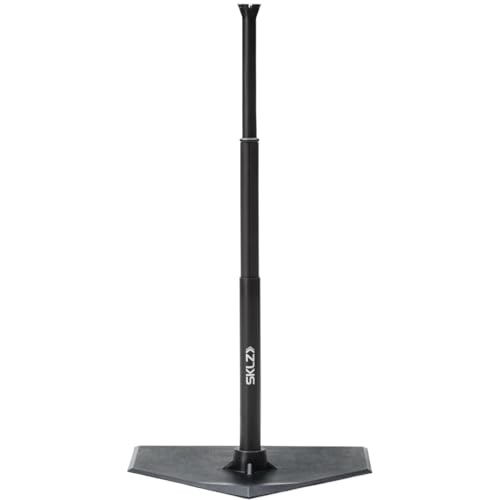 SKLZ Pop-Back Adjustable Youth Baseball and Softball Batting Tee