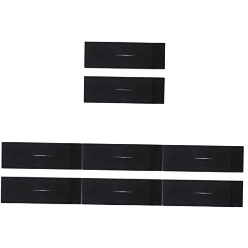 INOOMP 8pcs Baseball Glove Mallet Band Glove Fixing Wrap Baseball Gear Wrapping Band Catcher's Gear - color: Blackx4pcs, size: 35x10cmx4pcs