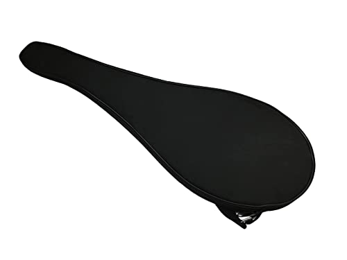 Single Tennis Racket Cover Lightweight Padded Tennis Racquet Bag - color: Black, size: Small