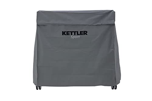 KETTLER Sport Outdoor 6 Table Tennis Table with 4-Player Bundle