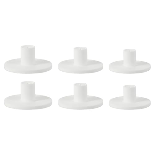 PATIKIL Rubber Golf Tee, 6 Pack 1" 1.5" 2" Golf Practice Tees Training Driving Range Tee Stable Golf Ball Holder for Outdoor Indoor Hitting Mat Golf Mat, White