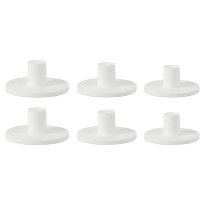 PATIKIL Rubber Golf Tee, 6 Pack 1" 1.5" 2" Golf Practice Tees Training Driving Range Tee Stable Golf Ball Holder for Outdoor Indoor Hitting Mat Golf Mat, White