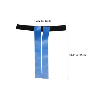LIOOBO 4pcs Flag Football Belt: Kids Youth Rugby Waist Flags With Hook And Loop Fastener - Football Training Equipment For Parties Games And Sports Activities