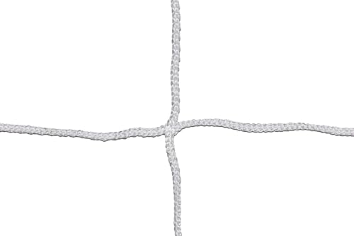 Kwik Goal 2.4mm Soccer Net (7'X21'X0'X7'), White