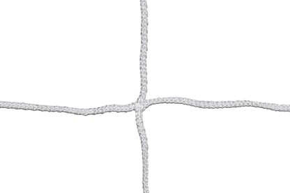 Kwik Goal 2.4mm Soccer Net (7'X21'X0'X7'), White