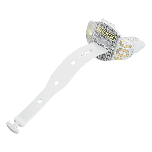 Shock Doctor Bolt Lipguard, Adult Mouth Guard Football with Strap. Mouthguard One Size Fits All - color: Money Band Chain