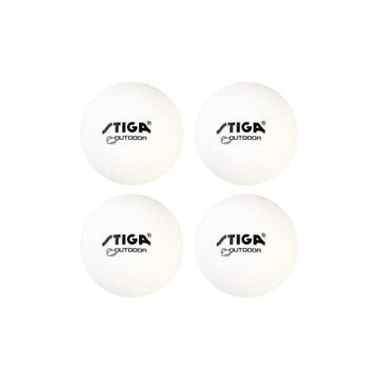 STIGA 1-Star Balls - color: Wind Resistance, size: 4 Pack