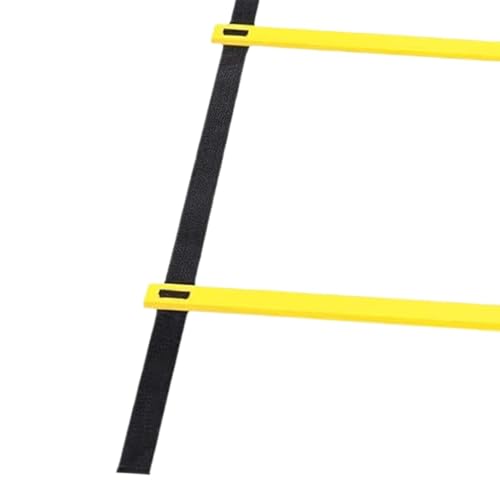 Agility Ladder Speed Ladder Fitness Feet Training Multifunction with Storage Bag Rugby Outdoor Sports Instant Set up Foldable