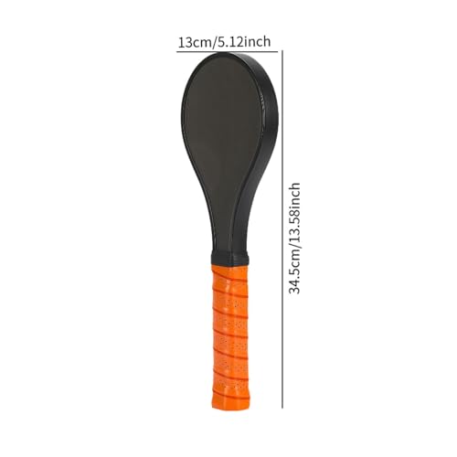 Pickleball Training Paddle with 2 Pickleballs Lightweight Premium Pickleball Racket Pickleball Trainer Practice Paddle, Style C