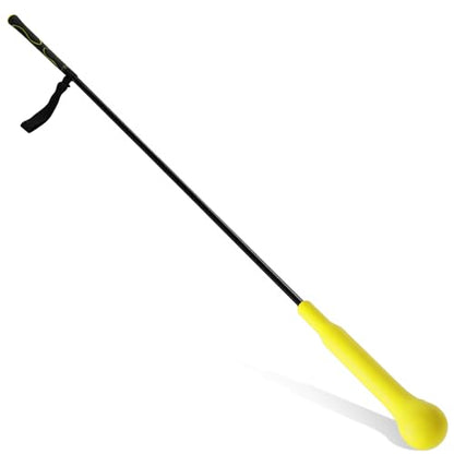Baseball Hitting Stick,Batting Practice Equipment for Baseball and Softball,Extended Handlebar with Grip Strap,Ideal One-on-One Baseball Training Equipment - style: Baseball Swing Trainer