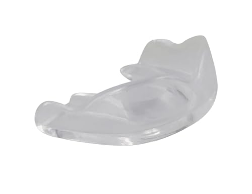 DAMAGE CONTROL High-Impact Mouth Guard – Sports Mouthguard for Boxing, Football, Hockey, Lacrosse & Basketball, Protects Teeth & Jaw, Protective Mouthpiece for Adults & Youth (Adult, Clear 2.0) - color: Clear 2.0, size: Adult