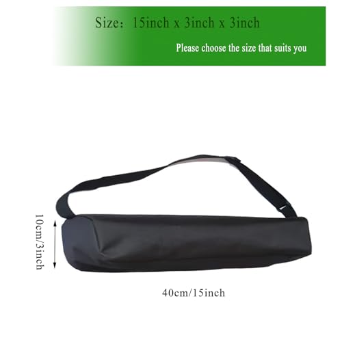 Multi-Function Heavy Duty Waterproof Organizer Bag - for Tripod, Grill Tools, Camping Gear, Beverage & Art Supplies Storage with Adjustable Shoulder Strap (15.75''(L) x3.9''(H)) - size: 15''(L)x3''(H)