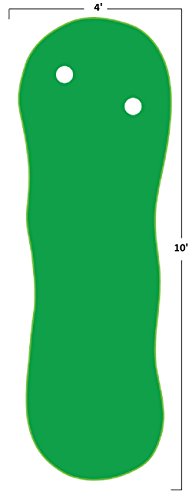 Big Moss Golf V2 Series The Augusta 410 4' X 10' Practice Putting Chipping Green