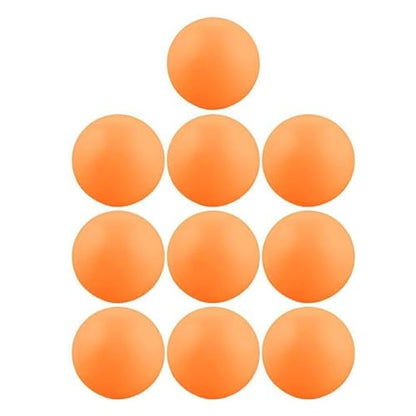 10pcs/Lot White Balls Balls Pong Balls Ball Table Practice Washable Pong Drinking Tennis White(Orange) - color: Orange