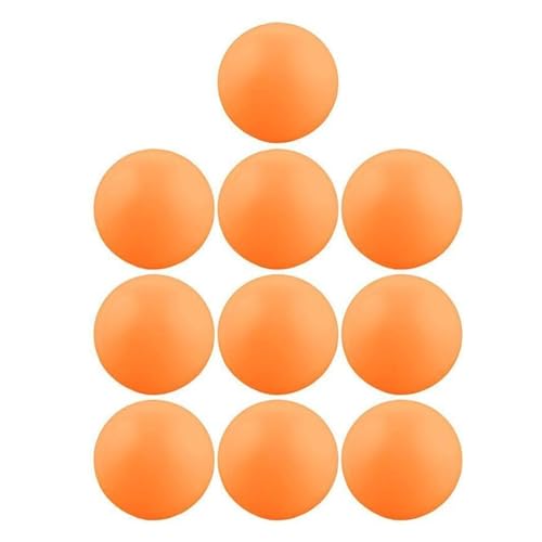 10pcs/Lot White Balls Balls Pong Balls Ball Table Practice Washable Pong Drinking Tennis White(Orange) - color: Orange