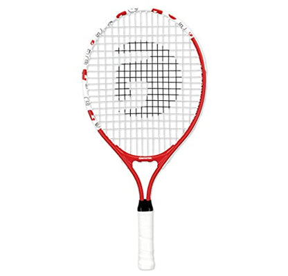 Gamma Sports Junior Tennis Racquet: Quick Kids 19 Inch Tennis Racket - Prestrung Youth Tennis Racquets for Boys and Girls - 93 Inch Head Size | Prestrung, 93 Inch Head Size