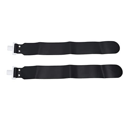 Adjustable Flag Football Set, 5 PCS PP Flag Football Belts with 2 Flags and D for Youth Adults Training, Games and Sports Activities (Black)