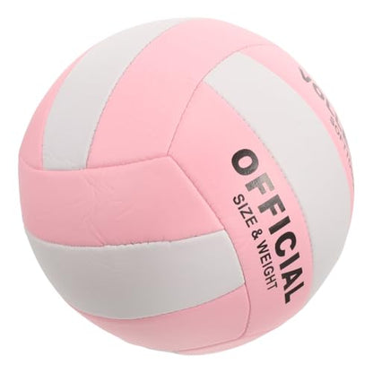 Inflatable Soft Volleyball Training Ball Standard Sports Ball for Indoor Outdoor Practice Accurate Control