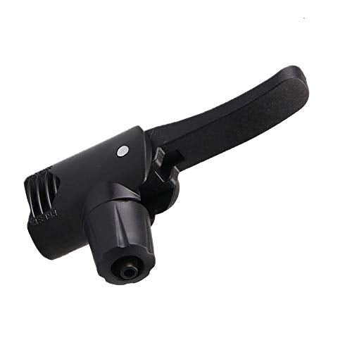 Dual Head Bike Track Pump - 2 Pieces with Bicycle Valve Connector & Adapter