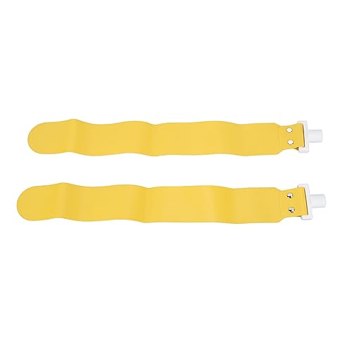 Adjustable Flag Football Set, 5 PCS PP Adjustable Flag Football Belts with 2 Flags for Youth and Adults, Training Equipment for Sports Games and Activities (Yellow)