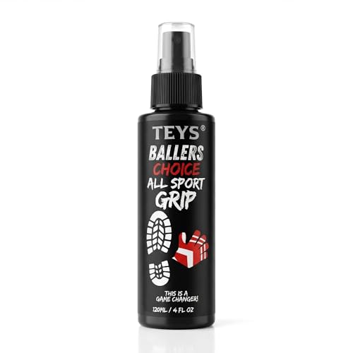 Advanced Grip Spray Elite Sticky Spray for Football Gloves, Basketball Shoes, Golf & Baseball Pro Bat Tack & Stick Grip for Max Traction Long-Lasting Pine Tar Alternative 4 OZ