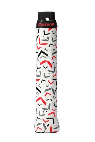 Gamma Tennis Overgrip, Ideal for Tennis, Pickleball, Squash, Badminton, and Racquetball, Durable and Absorbent, Easy to Apply, Customize Your Racquet, Fun Designs