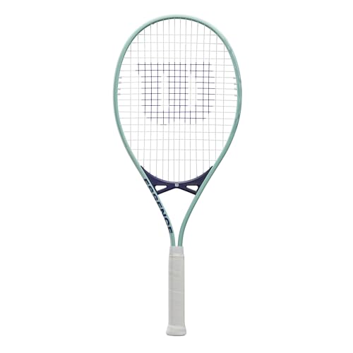 Wilson Tennis Racquet for Beginners (Pre-Strunged) | for Beginners - color: Teal/Navy, style: light green (essence)