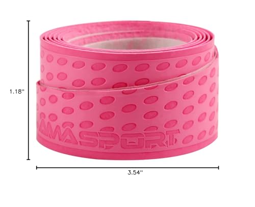 insum Baseball Bat Grip Tapes Softball Bat Wrap Grip Tape 1.1mm - color: Pink